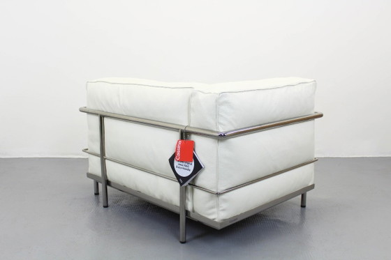LC3 Le Corbusier, Cassina, Charlotte Perriand Leather Chair Seats – Armchairs, Metal (photo 3 of 8)