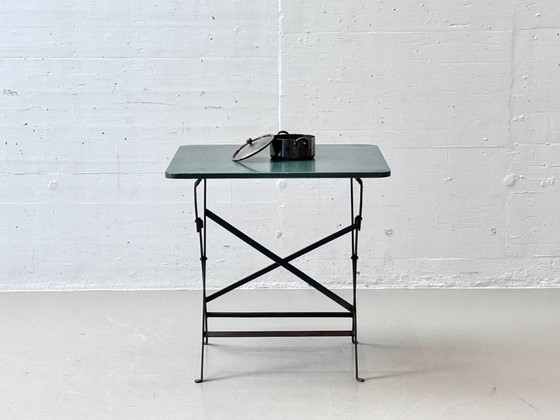 Image 1 of Folding metal garden tables, 1950s