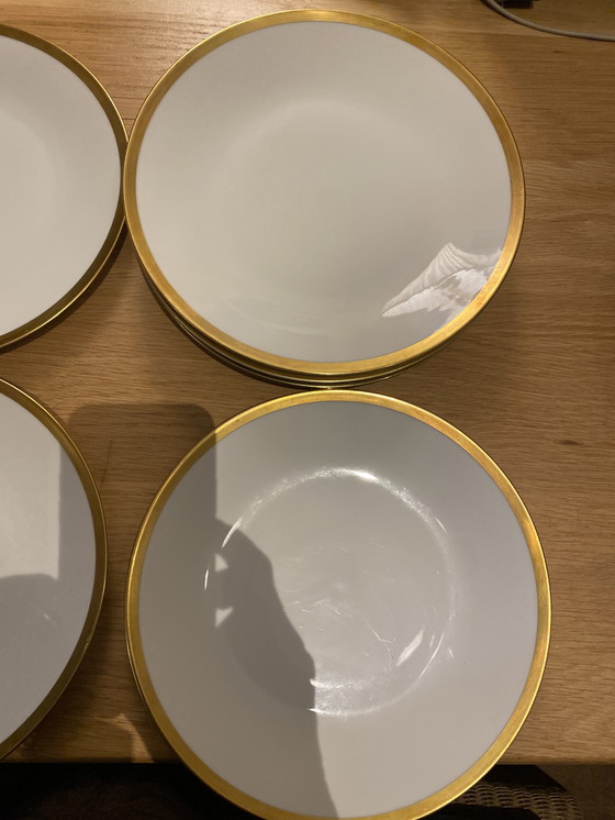 Image 1 of Assiettes en porcelaine Hutschenreuther Noblesse, lot de 6