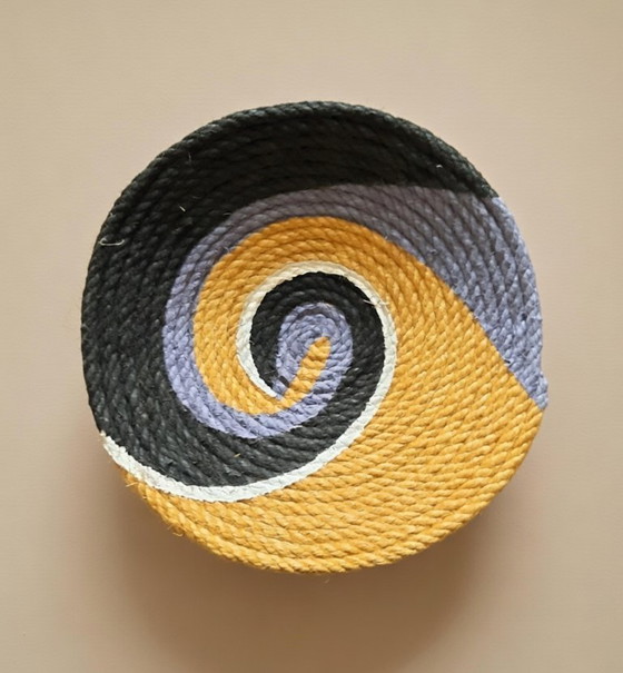 Image 1 of (W021) Autentico trio di piatti da parete Zulu – Arte tessuta a mano dal KwaZulu-Natal