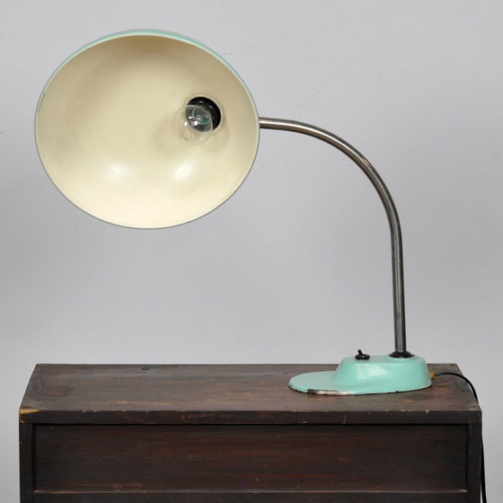 Image 1 of Lampada da scrivania vintage in stile Art Déco / Streamline Moderne (circa 1940-1955)