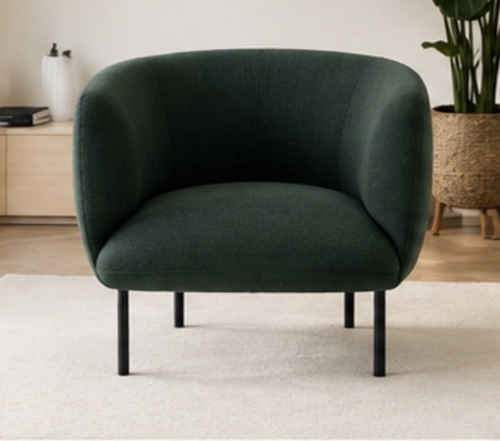 FÉST Amsterdam Fauteuil, Vert Foncé, Excellent État, Livraison Gratuite !, FEST, Textile, Métal (photo 5 sur 7)
