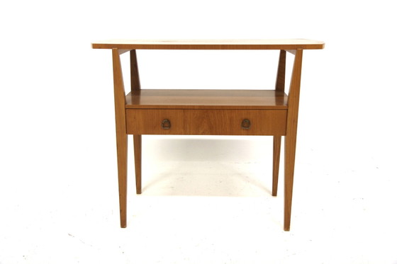 Table de Chevet en Orme, Suède, 1940, Tables de nuit (photo 6 sur 6)