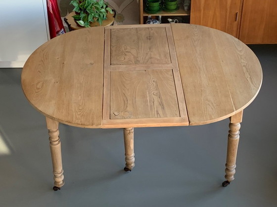 Image 1 of Table à rallonge anglaise ancienne