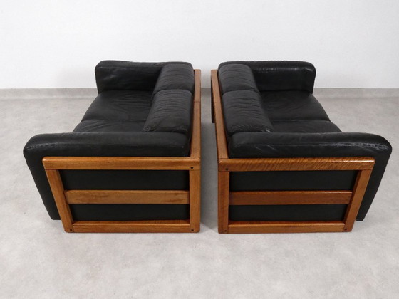 Image 1 of 2-Sitzer-Sofagarnitur – Afra & Tobia Scarpa für Bernini 