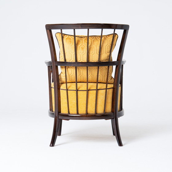 Image 1 of 2x Hungarian Art-Deco Armchairs 1920s