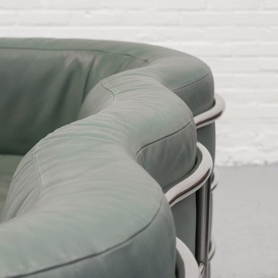 Zanotta Onda Three-seater Sofa 80s – 3-5 seaters, Leather (photo 4 of 12)