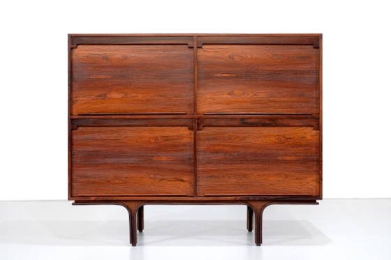 Buffet modèle 504 conçu par Gianfranco Frattini pour Bernini, Italie 1960s. – Vitrines, Wood, Vintage (photo 5 of 20)
