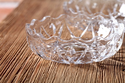 Porta caramelle in cristallo al piombo di metà secolo: bomboniera Courtenay Royal Rock