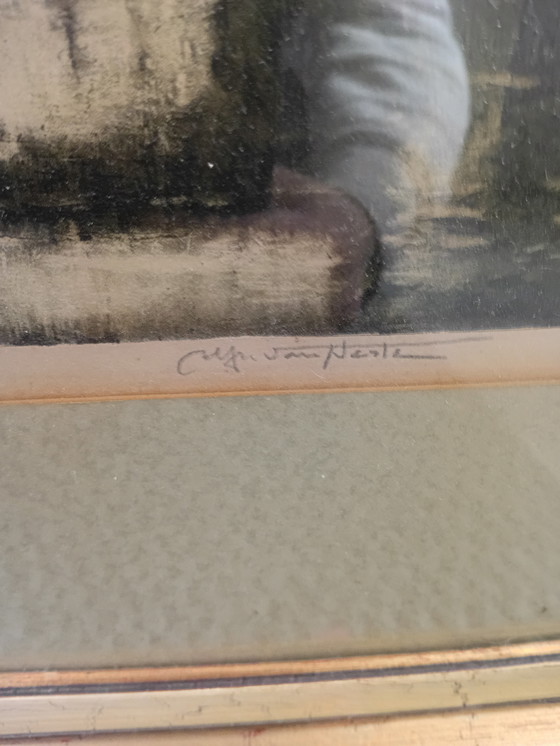 Image 1 of Peinture d'Alfred Van Neste