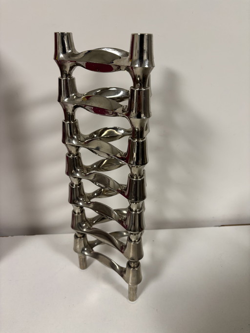 7 originele Stoff Nagel kandelaars 