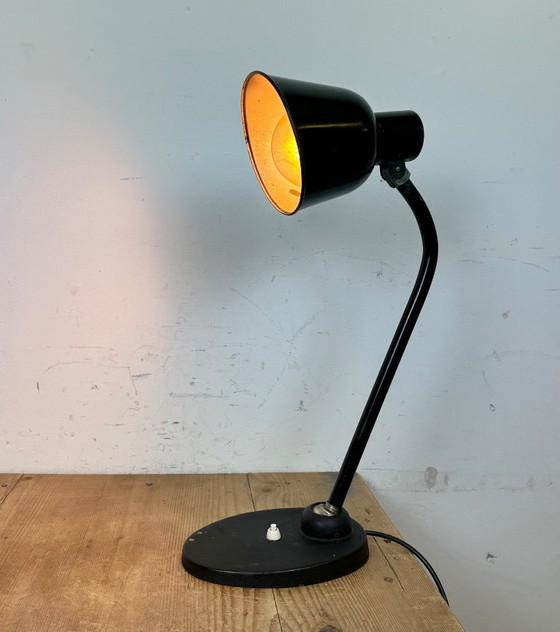 Image 1 of Vintage Black Table Lamp by Christian Dell for BUR Bunte & Remmler, 1930s