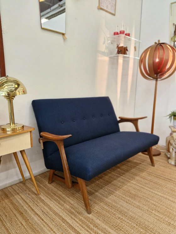 Image 1 of Vintage design teak bench from the 1960s