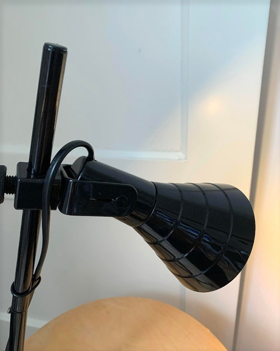 Image 1 of Lampada da scrivania IKEA Lagra – Morten & Knut Hogsberg, metallo nero (anni '80)