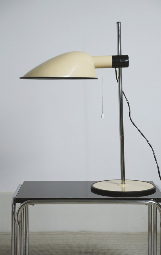 Image 1 of  Fagerhults Table Lamp Vintage Swedish 1970s Model Victor Adjustable Desk Lamp Scandinavian Modern Lighting 