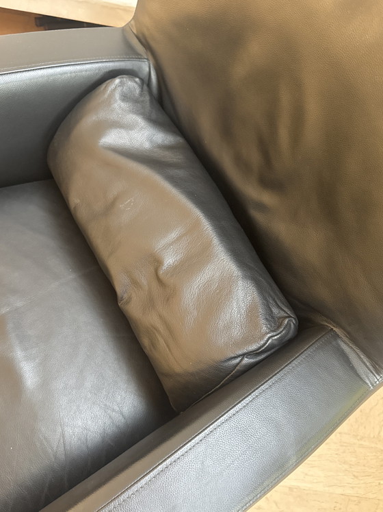 Image 1 of Ligne Roset Sessel mit Hocker und Rückenkissen