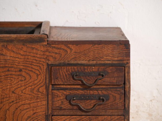 Antique Japanese wooden box hibachi – Japan, circa 1920 – Decorative Objects, Iron, Copper (photo 27 of 40)