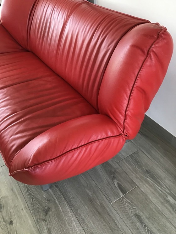 Vendre 2 canapés TANGO du fabricant LEOLUX – Canapés 3 places, Aluminium, Leather (photo 9 of 38)
