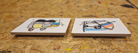 Image 1 of Original drawing Hamelink : Love is ok .