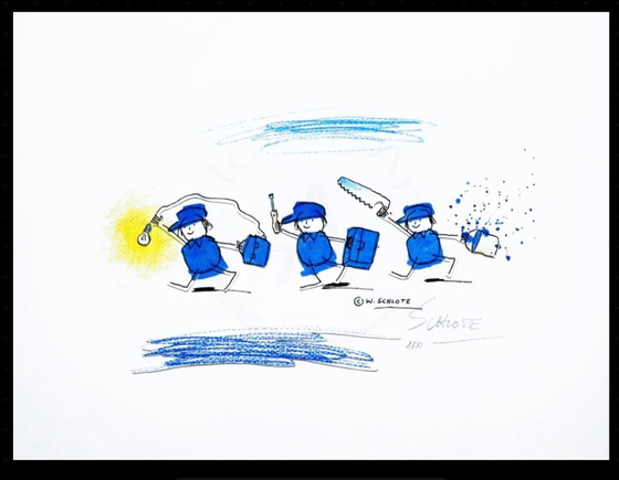 Image 1 of Schlote, Wilhelm - Artesano - Giclee - firmado a mano