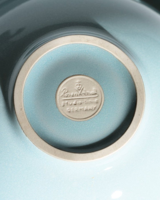 Image 1 of Rosenthal Designer Porzellan „Windmühle“ Schale Jan van der Vaart Postmoderne