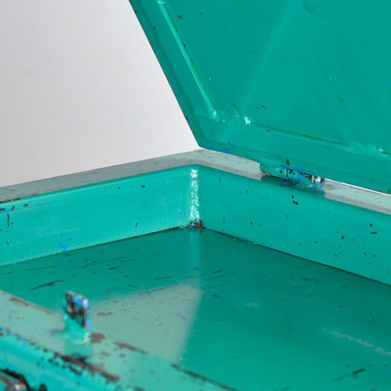 Image 1 of IJzeren industriële kast, jaren 70