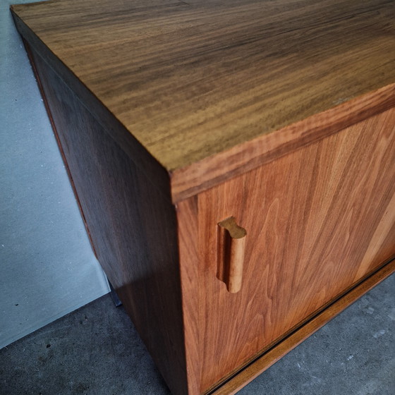 Image 1 of Vintage dressoir lowboard teakhouten dressoir