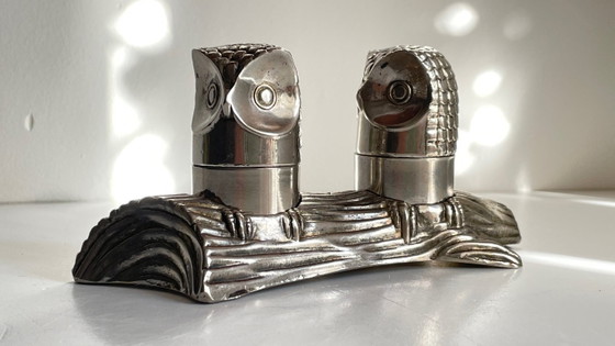 Service M.H. Sel Poivre Métal Argenté Vintage – Accessoires de table, Metal (photo 23 of 30)