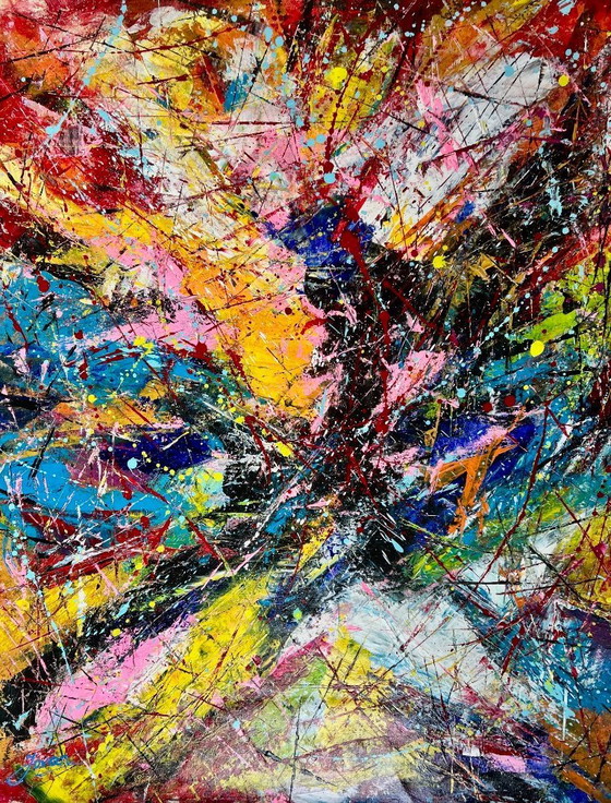 Image 1 of Acrylique sur toile Jovan Srijemac