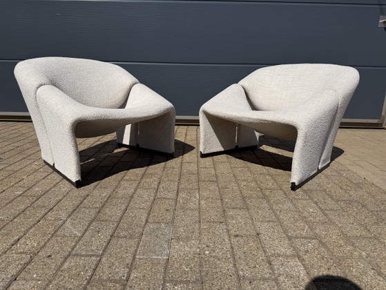 Image 1 of Artifort F580 Groovy armchairs in mint condition!! Pierre Paulin