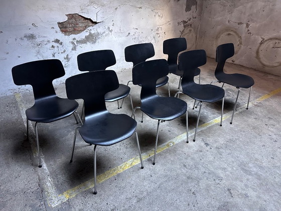 Image 1 of Sedie vintage, sedie Hammer di Fritz Hansen