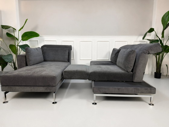 Image 1 of Brühl Moule Ecksofa Stoff Sofa Grau Ausstellungsstück