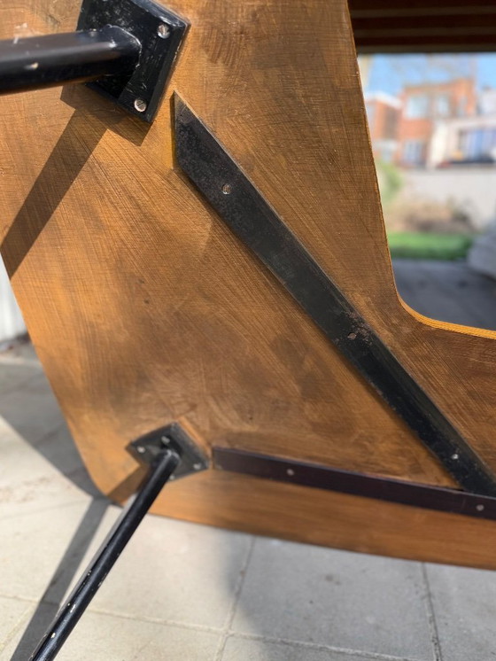 Image 1 of Couchtisch aus der Mitte des Jahrhunderts in Bumerangform