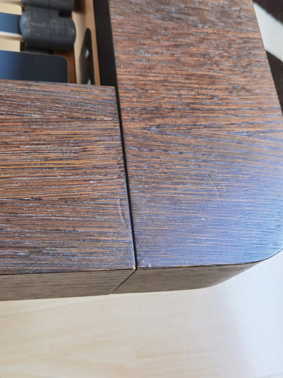 Hülsta bed inclusief lattenbodem en 2 nachtkastjes – Tweepersoonsbedden, Textile, Wood (photo 6 of 6)