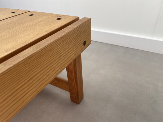 Image 1 of 2 x Rastad & Relling vintage houten bankjes