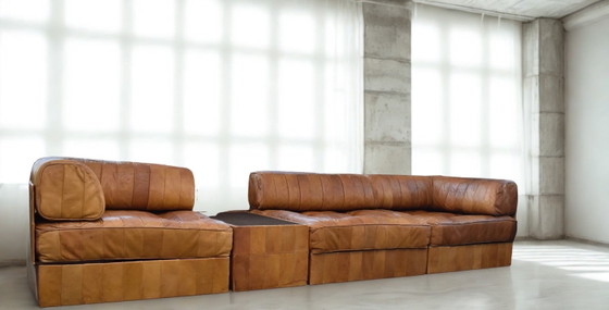 Image 1 of De Sede DS 88 Exclusive 1975 Modular Patchwork Landscape Sofa