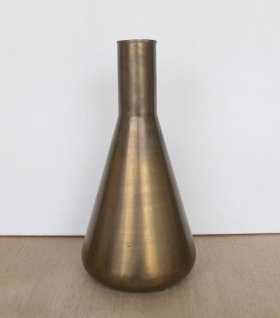 Image 1 of Dutchbone iconic Hari Slim vase, vintage patina