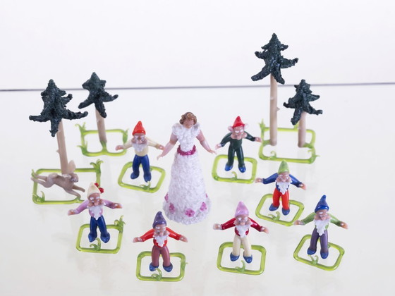 Image 1 of Ensemble de figurines vintage en verre, Jaroslav Brychta, 1930-1940