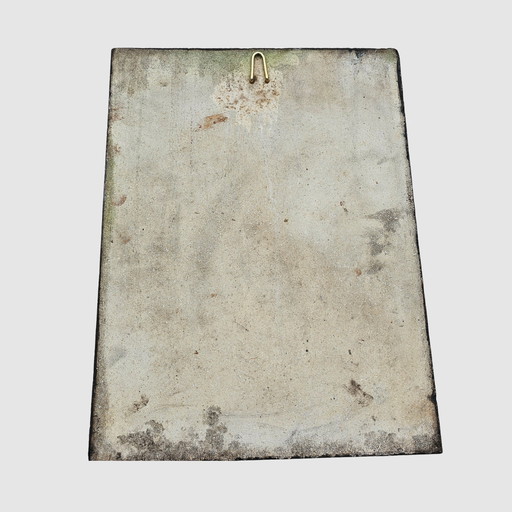 Ruscha Wandbild Keramik Wandkeramik Pferde Wandplatte Wandfliese Vintage 60er Midcentury Fat Lava Selten