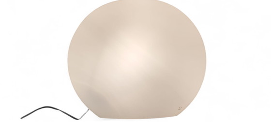 Image 1 of Peill & Putzler Lotus Opal Glass Lamp Set of 3 Space Age 70s Design Mid Century Vintage Lighting