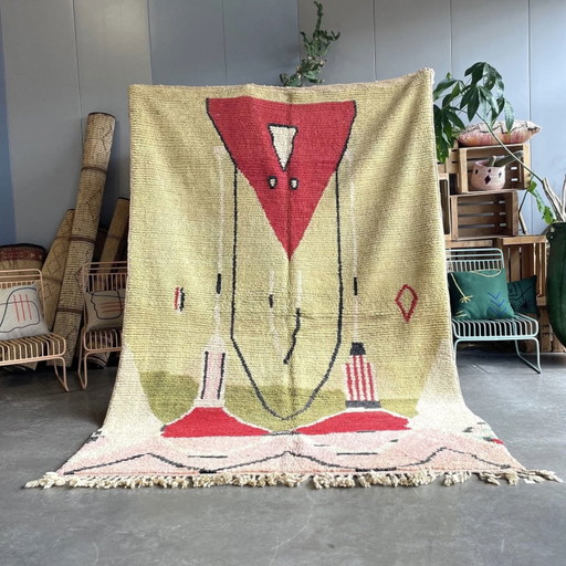 Tapis moderne berbère marocain Boujad