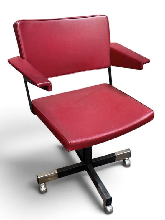 Original Gispen Office Chair 1960s – Metal, Chrome (photo 4 of 10)