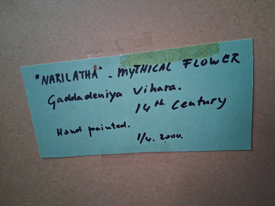 Image 1 of Naricatha, painted on paper. Buddha