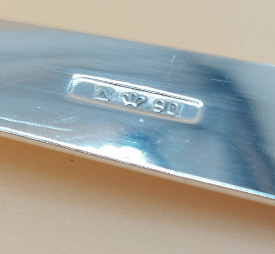 Image 1 of Verzilverde taartschep  van Zilverstad 90