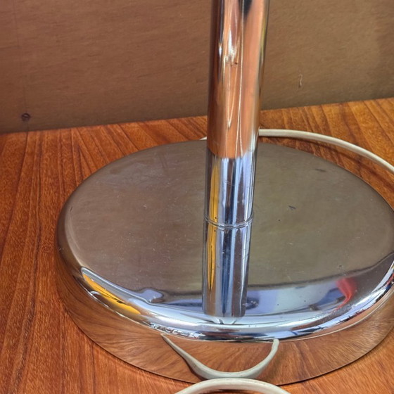 Image 1 of Szarvasi White Table Lamp, 1960s