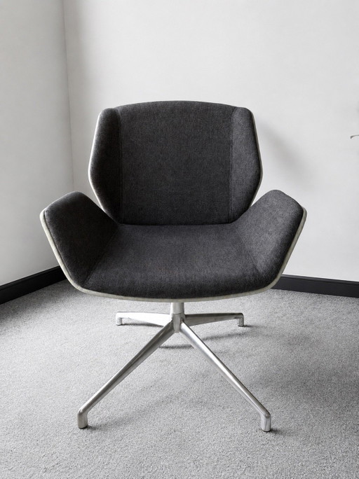 Sillón Kruze de Boss Design, diseñado por David Fox – Original – fauteuils, Aluminium, Textile