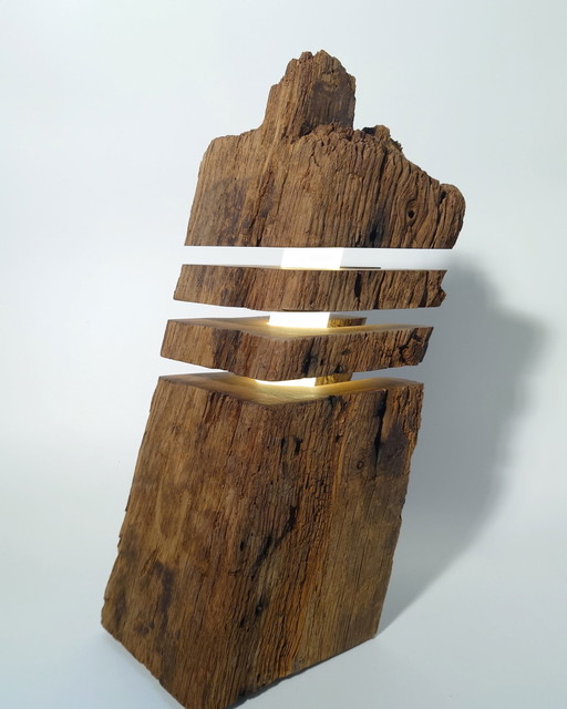 Gescheurde design vloerlamp