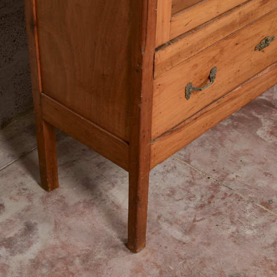 Libreria vetrina Art Nouveau – Vetrine, Legno, Vetro (photo 17 of 17)