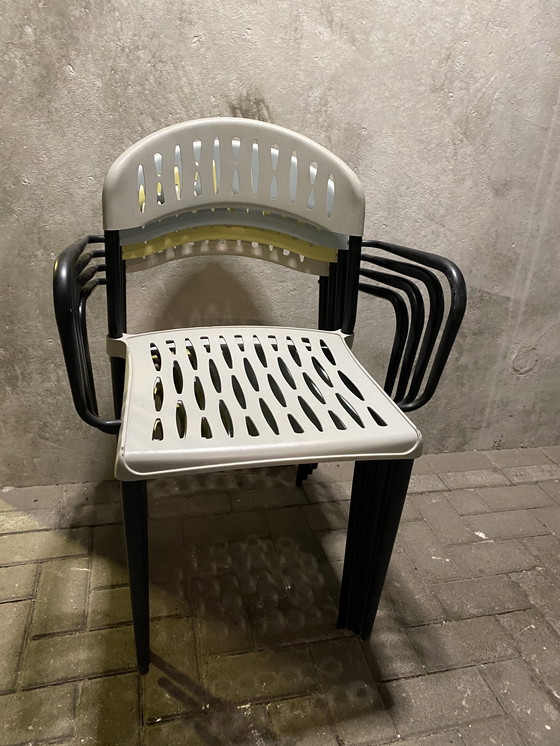 Image 1 of Oregigla Piuma Design Luigi Priglia set van 4 stoelen 