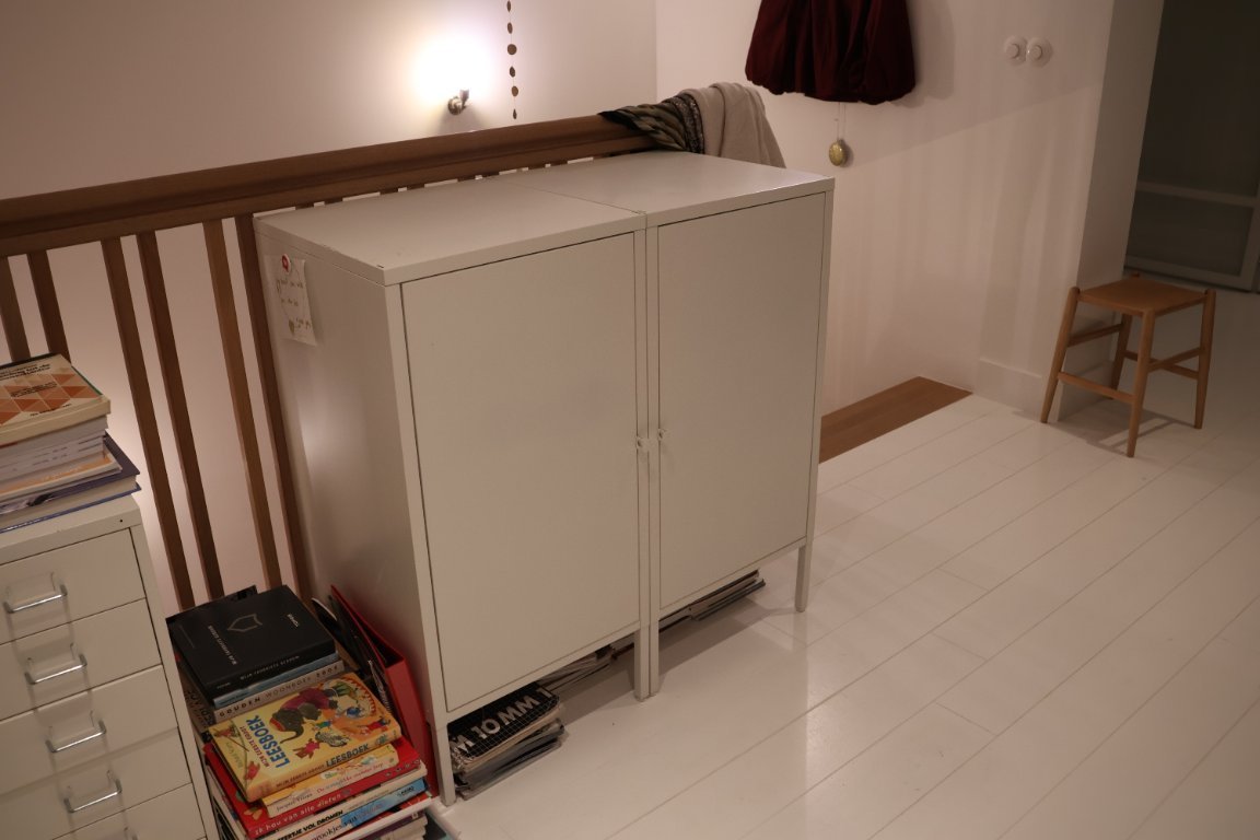 2x IKEA HÄLLAN storage combination with doors | €60 | Whoppah